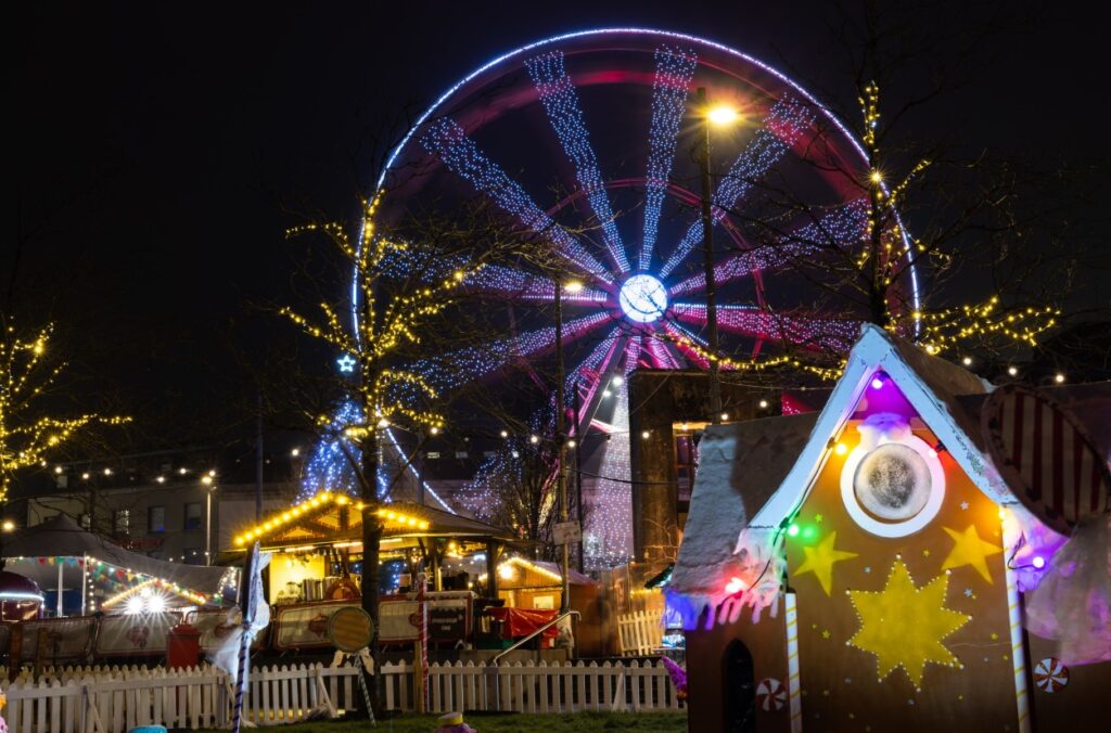 Eyres Square is the place to go to the Galway Christmas Market