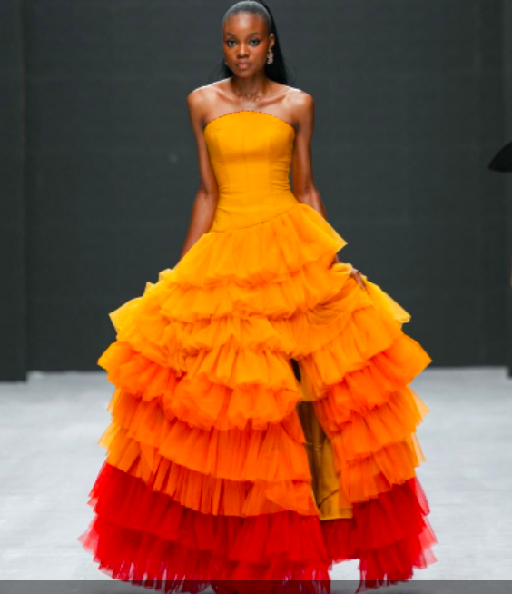 Yellow morphs into orange, tangerine and crimson. At Iremetide