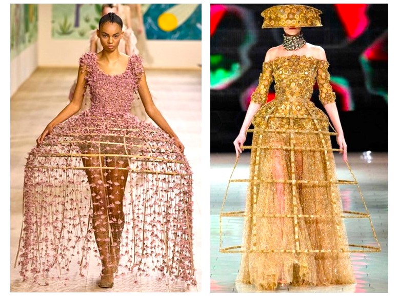 PHC 1-25 Two crinoline cage dresses Dior and Alex McQueen cropped.jpg