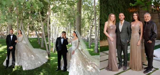 Zein Qutami Wedding - Elie Saab Designs Three Dream Dresses