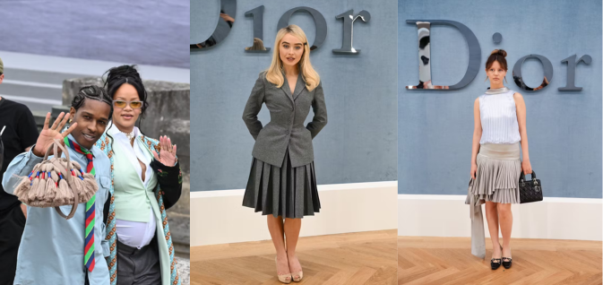 Jonathan Anderson's Dior Homme Debut: Celebrity Spectacle at Paris Fashion Week