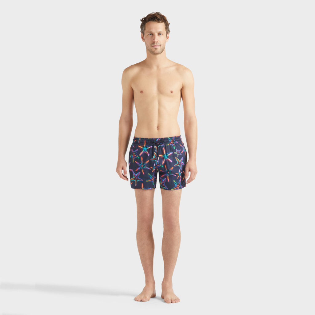 Men Stretch Short Swim Shorts