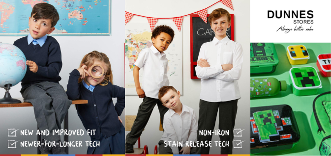Shop Back to School Now by Dunnes Stores