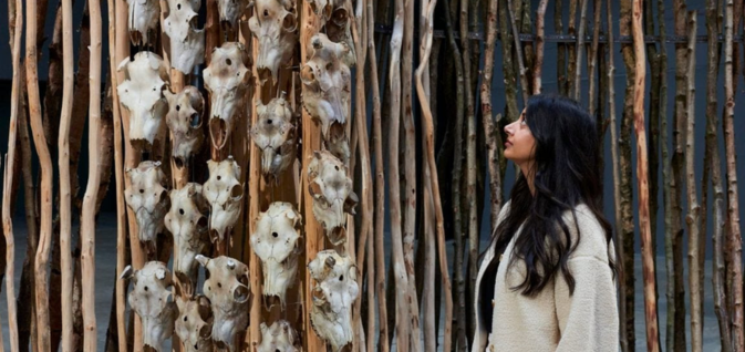 Тот же художник преобразил Машинный зал Тейта 19 Саамский художник в галерее Тейт Модерн предлагает нам переосмыслить наше место в природе