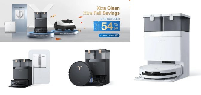 Ecovacs UK Prime Big Deal Days — скидки на лучшие пустые роботы 6 Ecovacs UK Главные великие дни