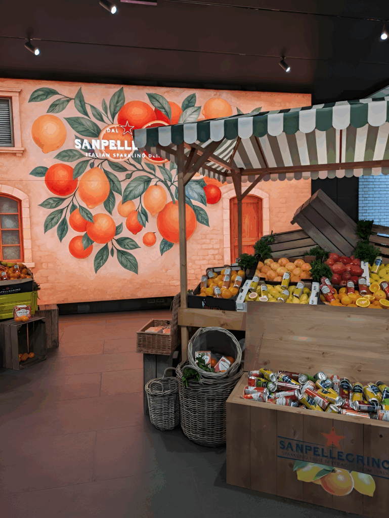 San Pelligrino drinks launching some new exciting products at Outernet London