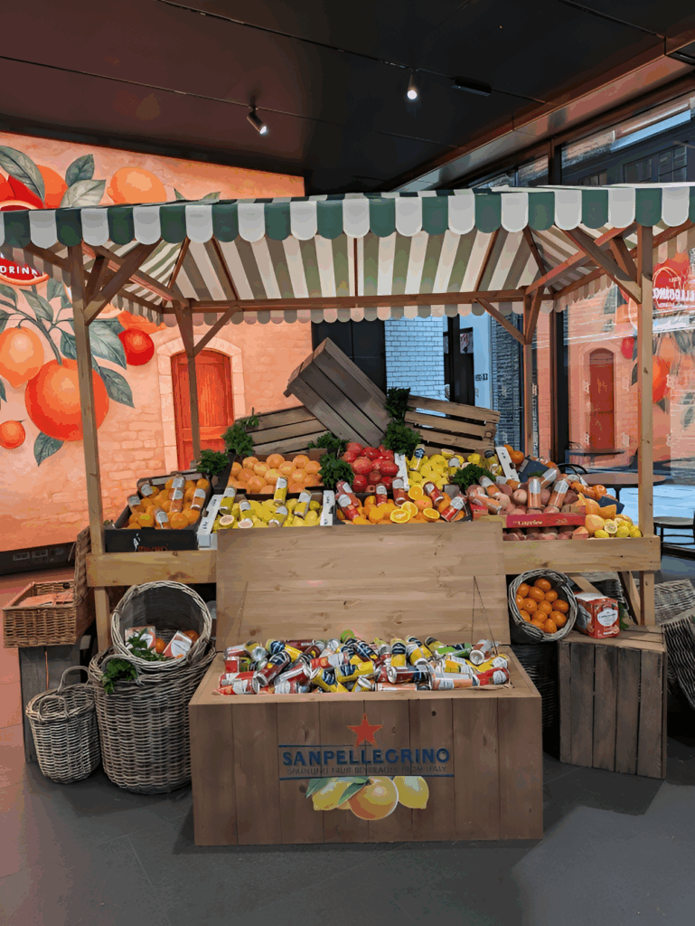 San Pelligrino drinks launching some new exciting products at Outernet London