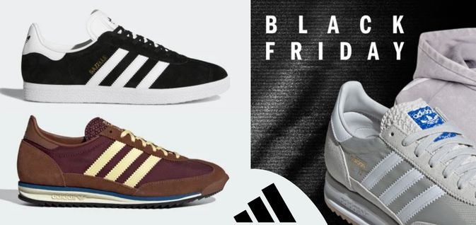 Adidas Black Friday 2025 - Up to 50% Off Sneakers & Performance Wear