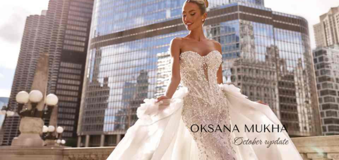OKSANA MUKHA October 2025: Marie Claire, Theatre & Influencer Gowns