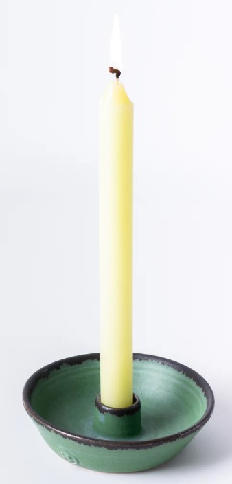 IR25 IR grn ceramic candleholder .jpg