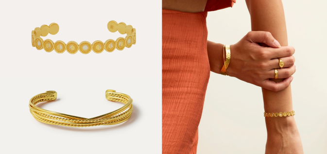 Ottoman Hands Bracelet for Women