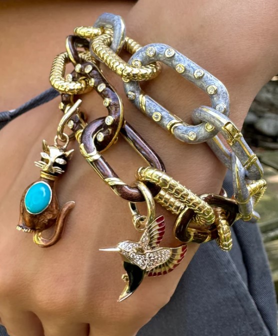 NYLAJ25 AB chunky link bracelets w chatms.jpg