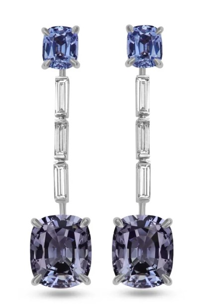 NYLAJ25 RK Burmese spinel diam drop ear.jpg