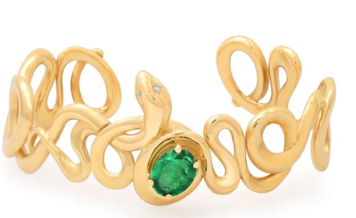 NYLAJ25 RK emerald snake cuff.jpg