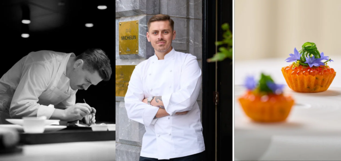 Alsace Rocks Consumer Walk Around Tasting ,Chef Lewis Barker