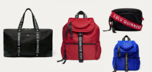 Lulu Guinness travel bags and crossbody collections