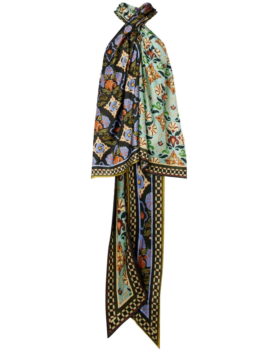 The Best Spring Trends of 2026 12 Cece Floral Silk Halterneck Top