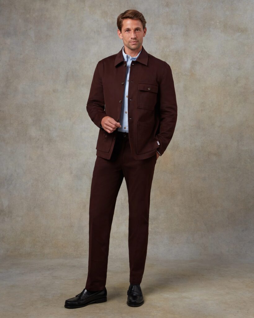 imgi 36 batch ldn mens burgundy cotton suit 6