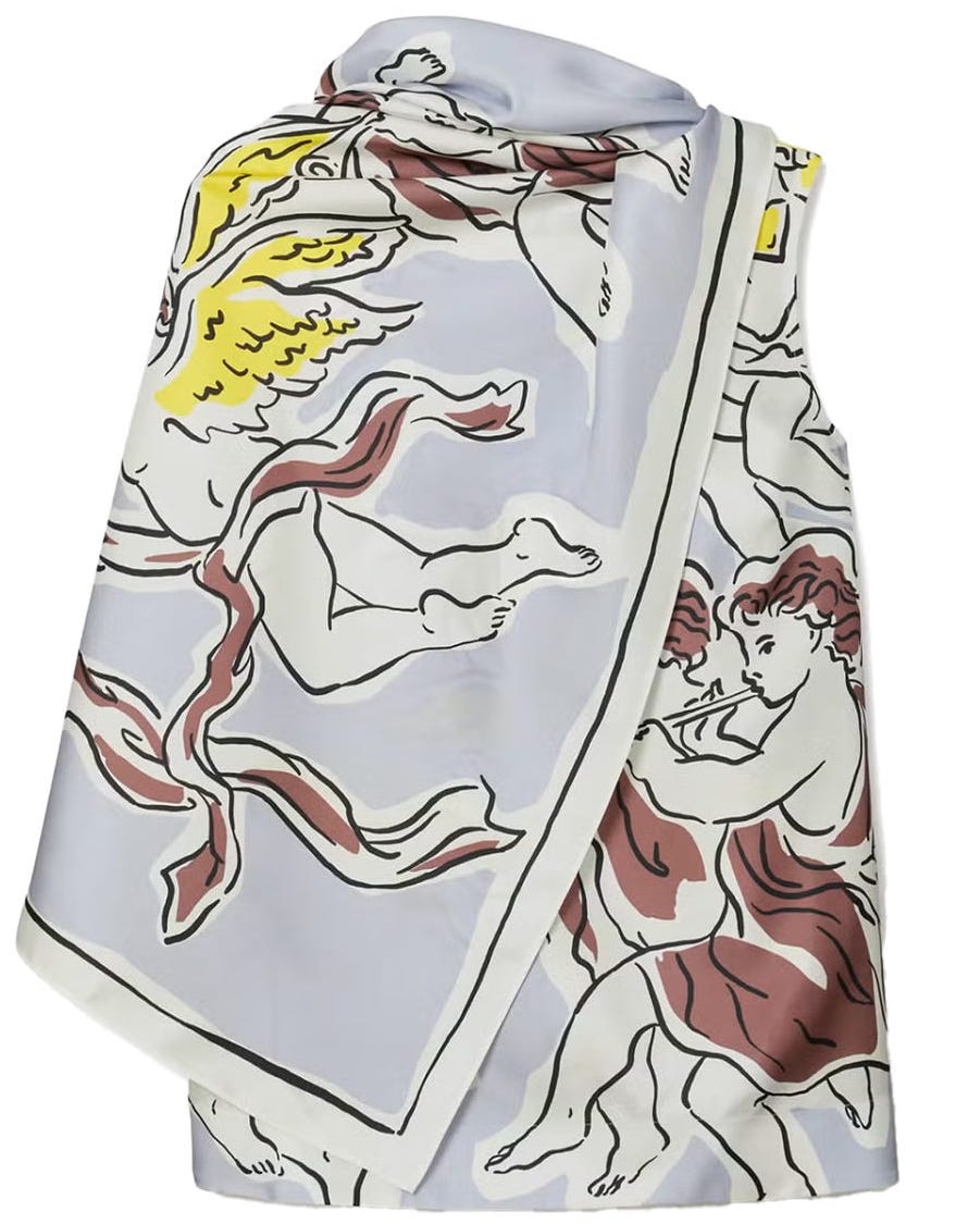 The Best Spring Trends of 2026 10 Silk Scarf Wrap Skirt