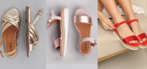 Esska Flat sandals for women