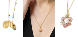 Newbridge Silverware Gold Plated Pendant Collection