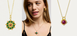 Ottoman Hands Pendant Necklace for Women Collection
