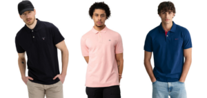 Rawdenim Polo Shirt For Men Gant & Lacoste