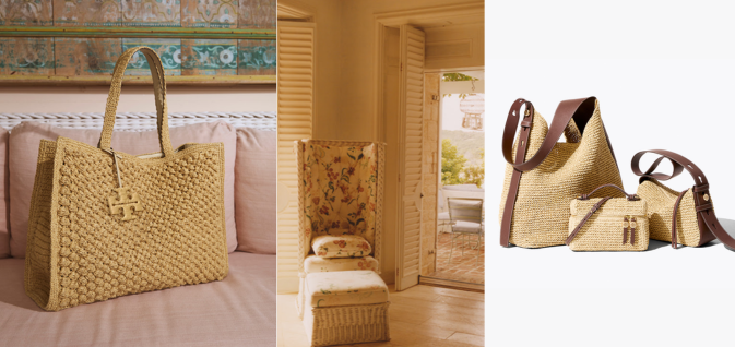 Tory Burch – The Woven Handbag Collection