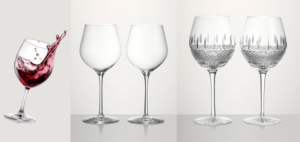 Waterford wine glasses set of 2 collection
