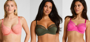 Hunkemoller UK Non Padded Underwired Bra for Women – 2+1 Free on Selected Styles