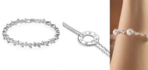 Newbridge Silverware silver plated bracelets for women