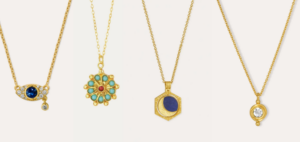 Ottoman hands Gemstone necklaces for women