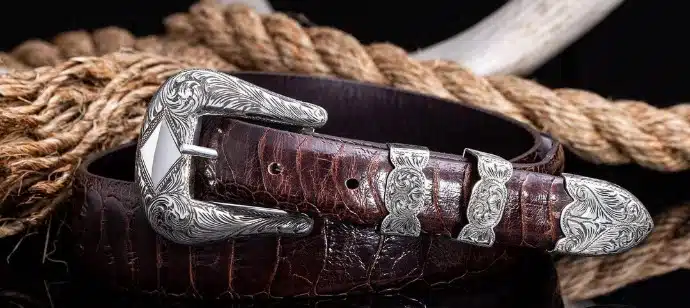 Hot Summer Accessories: Sizzling Global Trends to Spice Up Your Look and Turn the Heat into Cool 23 SA26 AX Jachens ranger set sterling old school western belt .jpg