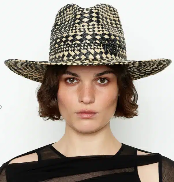 Hot Summer Accessories: Sizzling Global Trends to Spice Up Your Look and Turn the Heat into Cool 44 SA26 RB blk wht pattern fedora.jpg