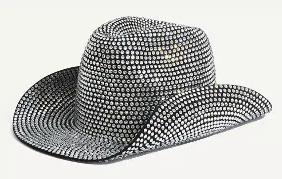 Hot Summer Accessories: Sizzling Global Trends to Spice Up Your Look and Turn the Heat into Cool 42 SA26 RB crystal embellish cowboy hat.jpg