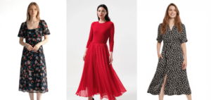 Louche Midi Dress Collection for Women