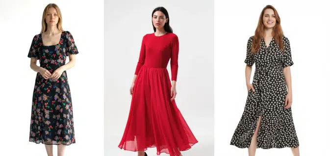 Louche Midi Dress Collection for Women