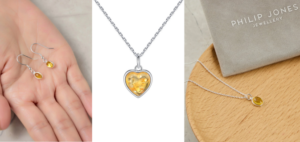 Philip Jones Silver Amber Jewellery – New Sterling Silver Collection