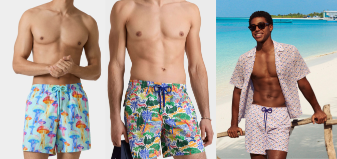 Shop Vilebrequin Swim Trunks for Men: Designer Summer Essentials