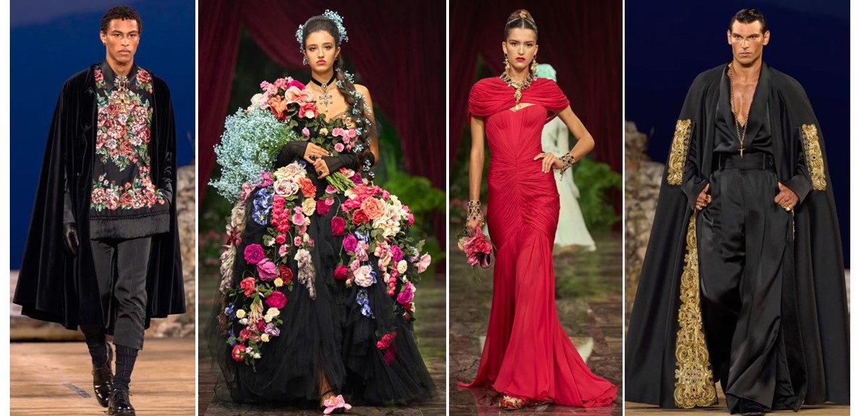Alta Moda Runway Show Dolce Gabbana Sicily