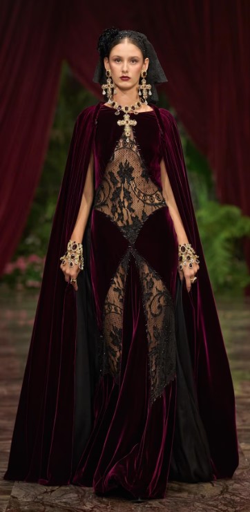 DG7-26 W rich scarlet illusion gown.jpg