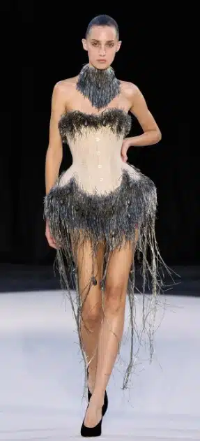 Paris Haute Couture Fall/Winter 2026-27. Your Need to Know Fantasy Apparel by the World’s Top Fashion Designers 43 PCFW26-7 AS barmaid Clint E movie.jpg