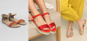 Flat sandals on sale at Esska