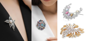 Silver Brooches for Women