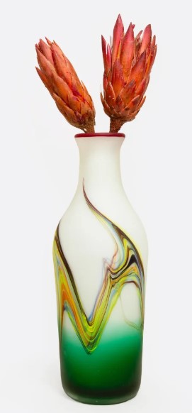 Summer Shopping in NYC: Top Designer Fashions, Stunning Jewelry, Luxury Accessories & Fabulous Eco-Friendly Surprises 88 SHNY-26 LA vintage glass vase swirl.jpg