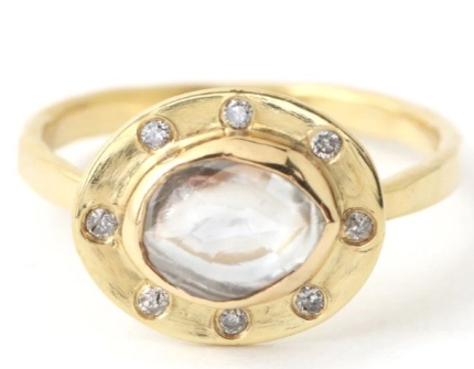 Summer Shopping in NYC: Top Designer Fashions, Stunning Jewelry, Luxury Accessories & Fabulous Eco-Friendly Surprises 80 SHNY-26 MJ natural wht diam pebble ring.jpg
