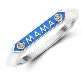 Summer Shopping in NYC: Top Designer Fashions, Stunning Jewelry, Luxury Accessories & Fabulous Eco-Friendly Surprises 76 SHNY-26 NK Mama signet ring enamel sterling.jpg