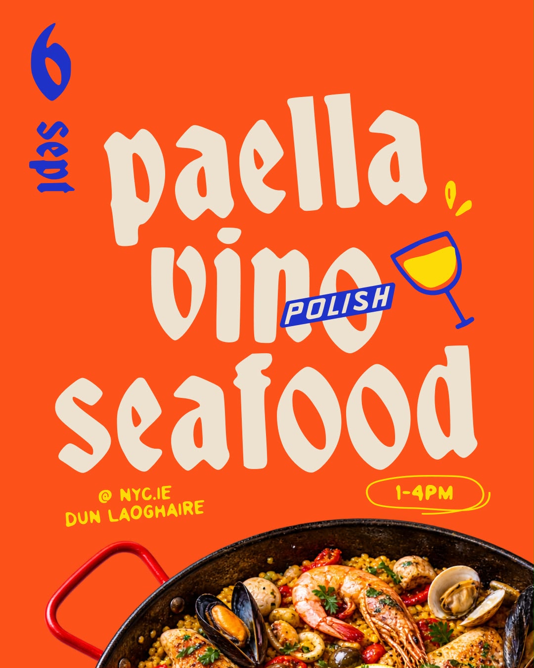 Spanish Paella Spanish Paella & Polish Wine Dublin 2026