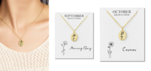 Birth Flower Necklaces collection