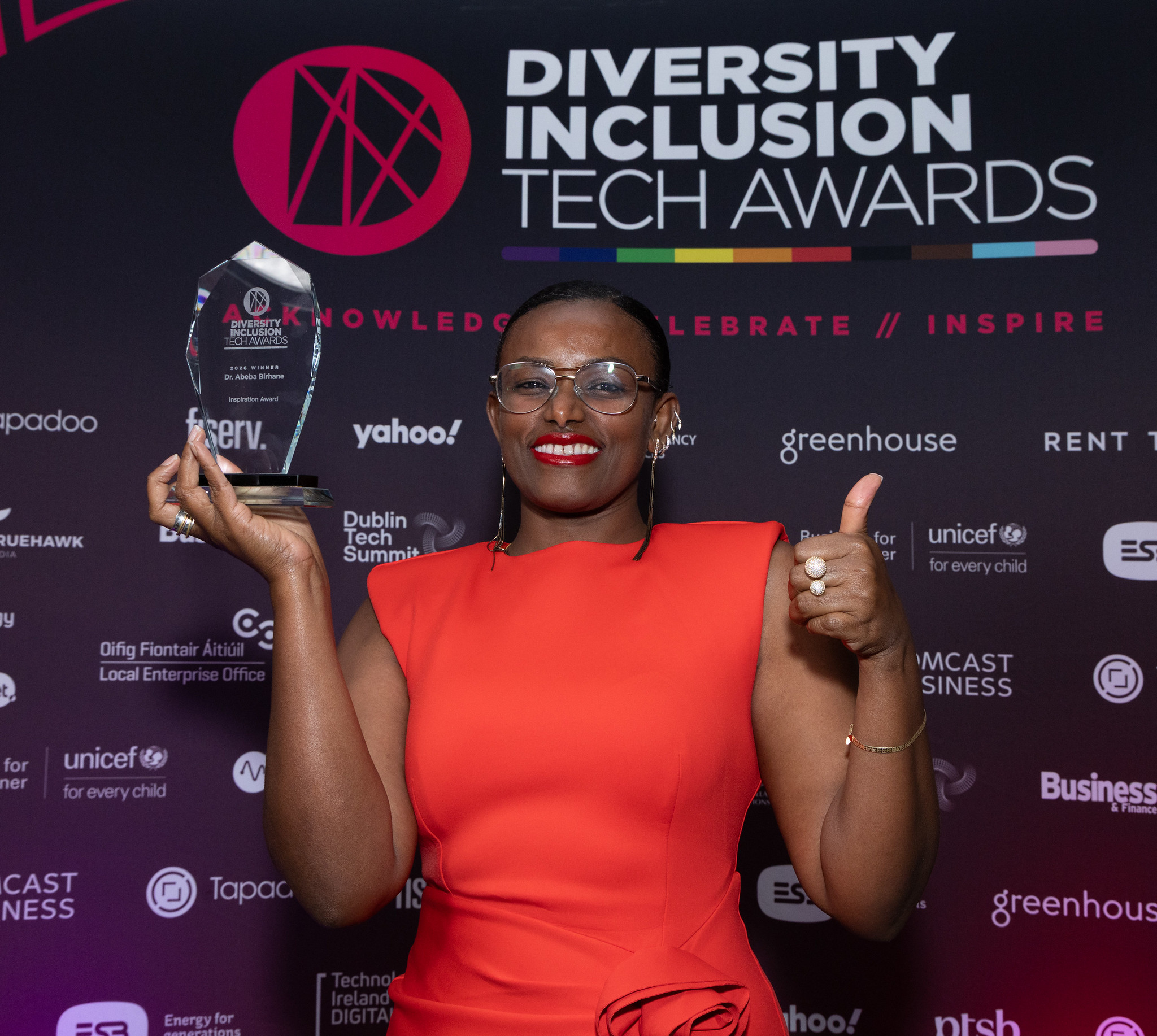 Dr Abeba Birhane Inspiration Award DITA 2026 Dr Abeba Birhane Inspiration Award DITA 2026